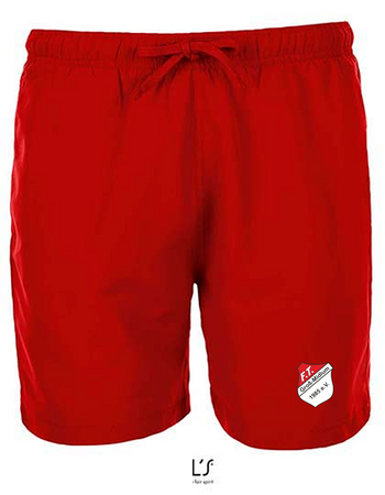 FT Groß-Midlum Fan - Badeshorts Herren rot