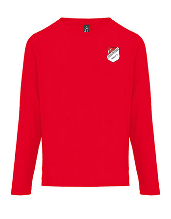 FT Groß-Midlum Fan - Longsleeve Damen rot