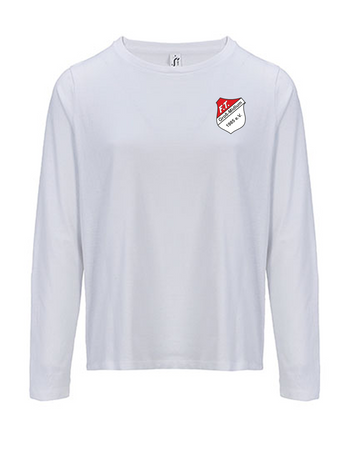 FT Groß-Midlum Fan - Longsleeve Damen weiß