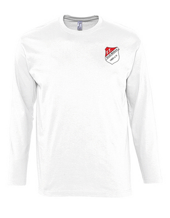 FT Groß-Midlum Fan - Longsleeve Herren weiß