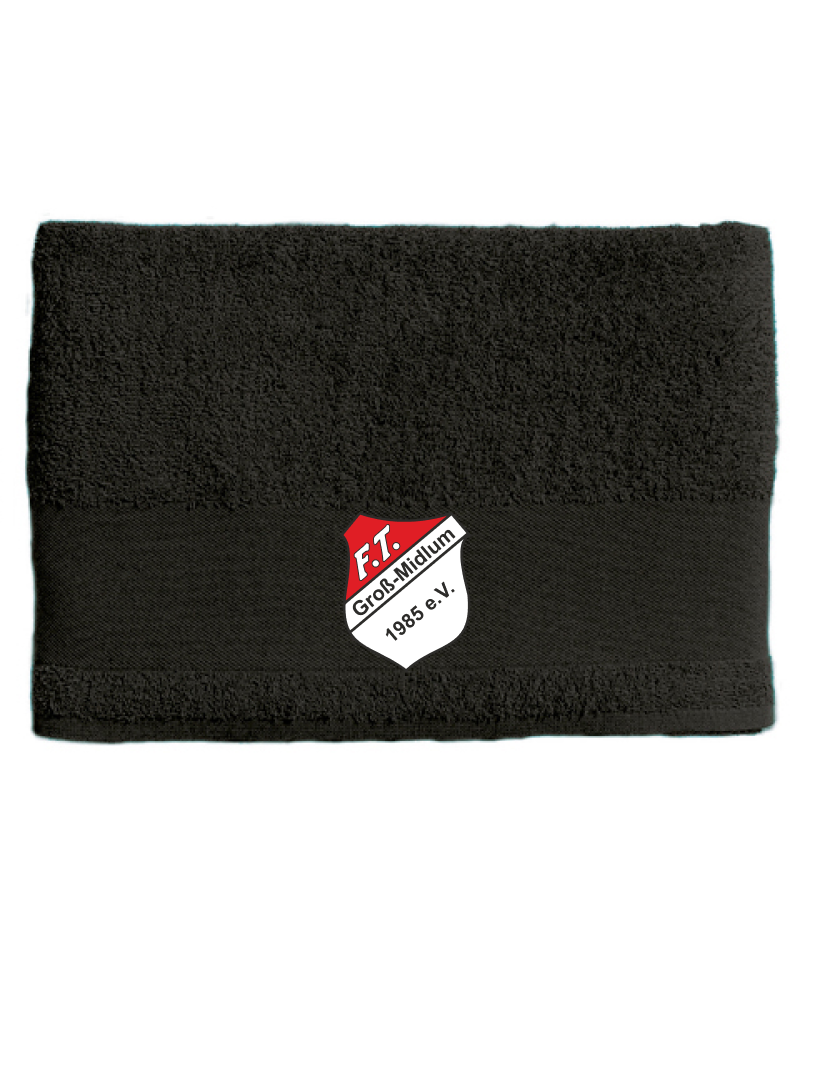 FT Groß-Midlum Fan - Duschtuch 70*140 schwarz
