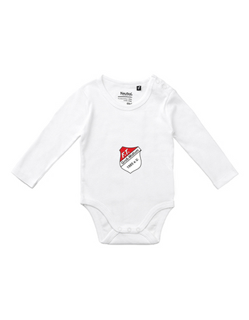 FT Groß-Midlum Fan - Body Baby Langarm weiß