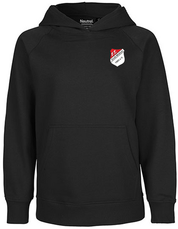 FT Groß-Midlum Fan - Hoodie Fairtrade Kinder schwarz