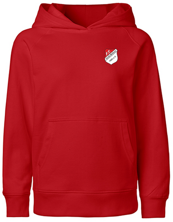 FT Groß-Midlum Fan - Hoodie Fairtrade Kinder rot