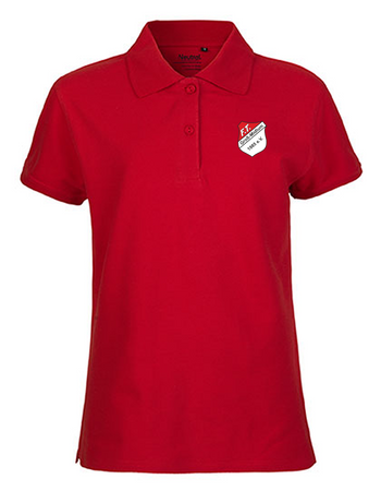 FT Groß-Midlum Fan - Poloshirt Fairtrade Damen rot