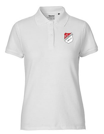 FT Groß-Midlum Fan - Poloshirt Fairtrade Damen weiß