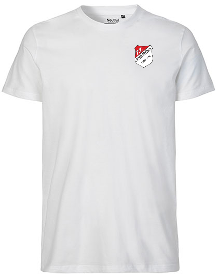 FT Groß-Midlum Fan - T-Shirt Fairtrade Herren weiß
