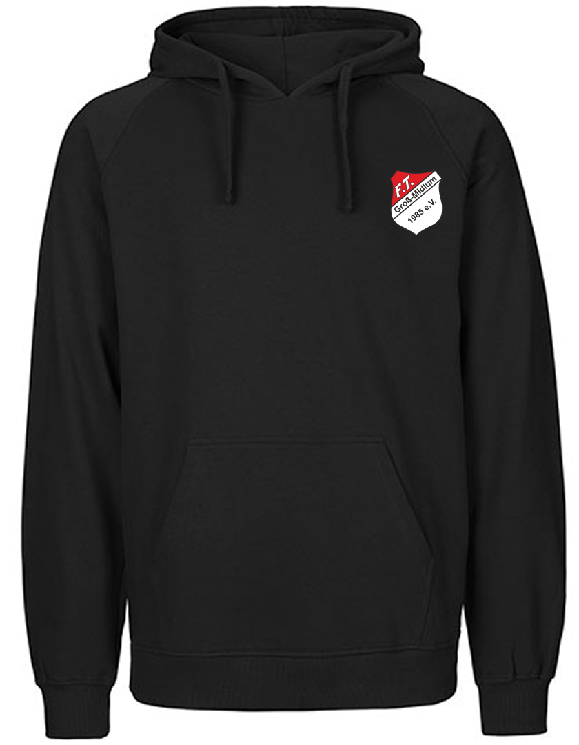 FT Groß-Midlum Fan - Hoodie Fairtrade Herren schwarz