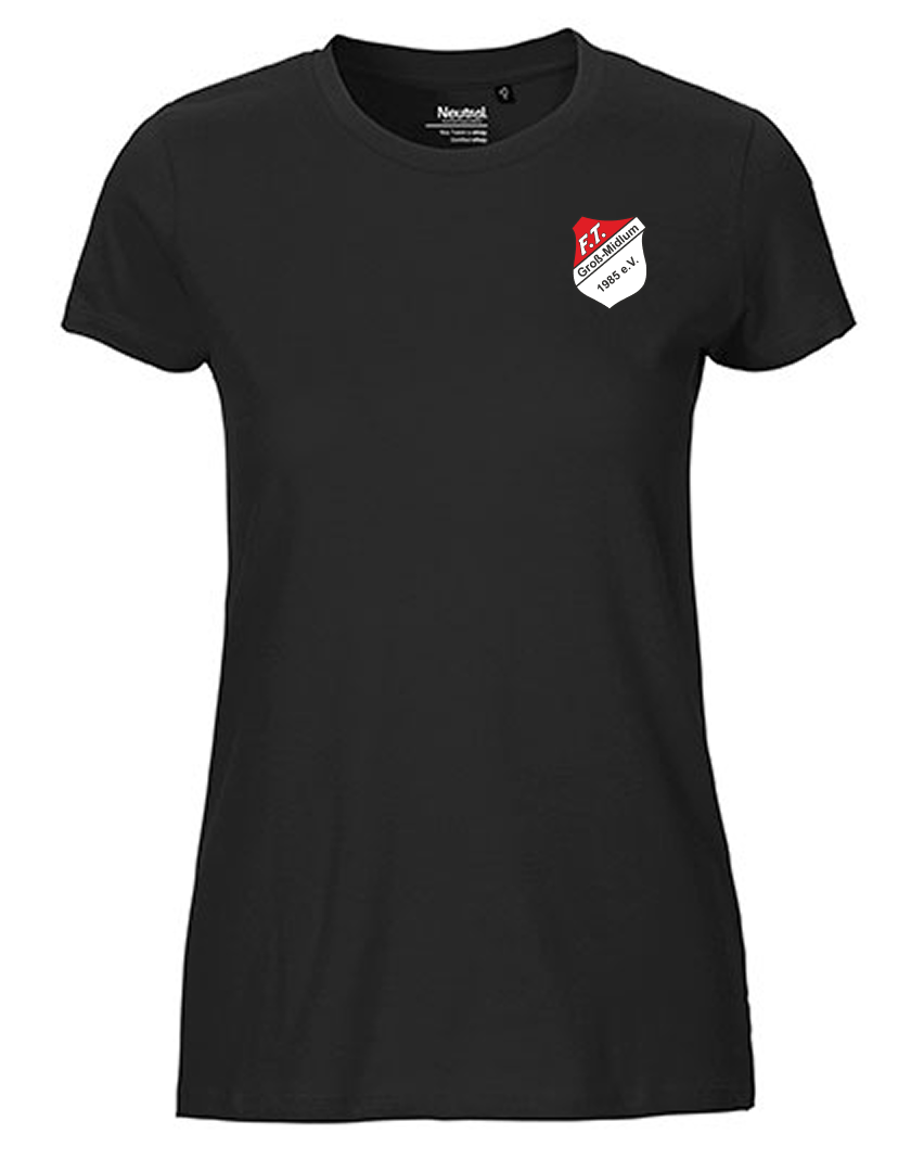 FT Groß-Midlum Fan - T-Shirt Fairtrade Damen schwarz