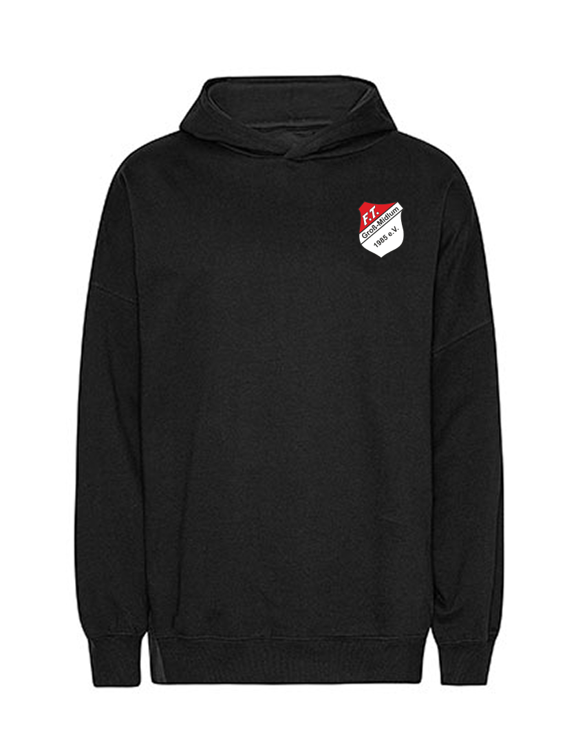 FT Groß-Midlum Fan - Hoodie oversize Herren schwarz