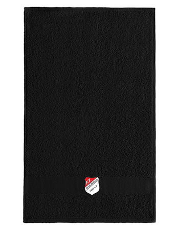 FT Groß-Midlum Fan - Gästehandtuch 50*30 schwarz
