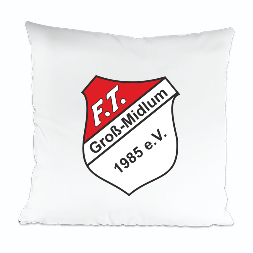 FT Groß-Midlum Fan - Kissenbezug weiß