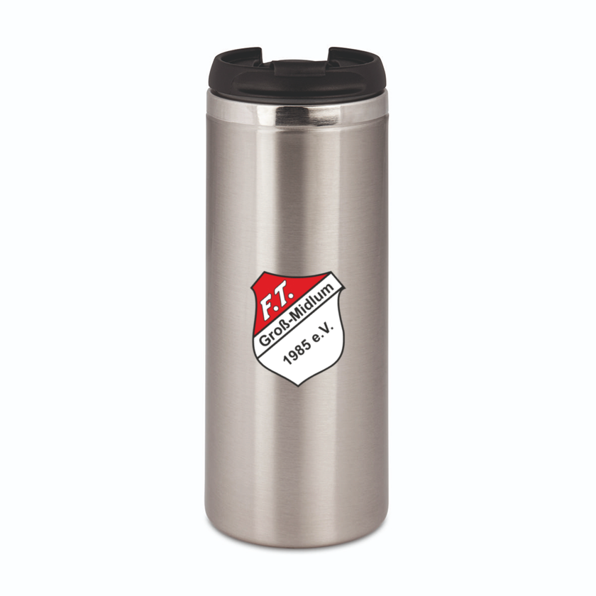 FT Groß-Midlum Fan - Edelstahl Thermosbecher