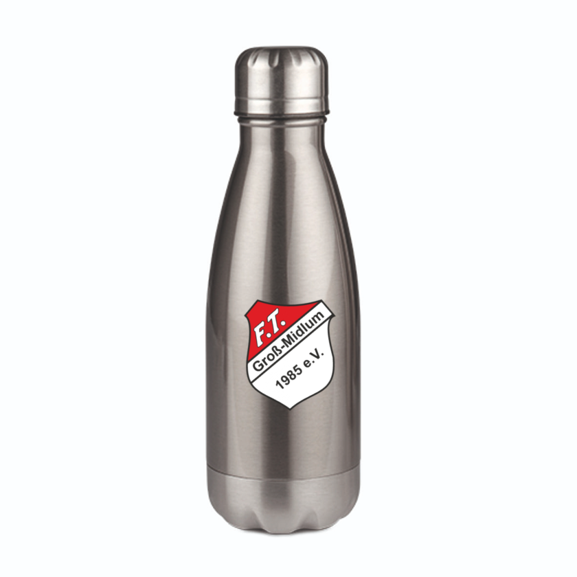 FT Groß-Midlum Fan - Edelstahl Thermosflasche