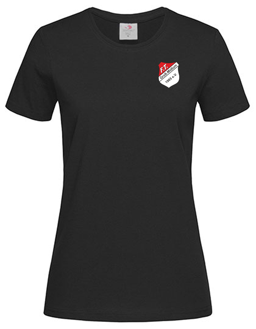 FT Groß-Midlum Fan - T-Shirt Damen schwarz