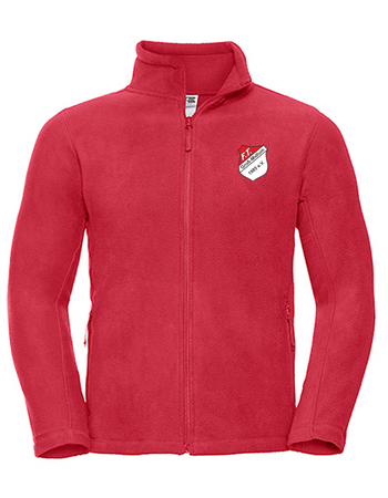 FT Groß-Midlum Fan - Fleecejacke Herren rot