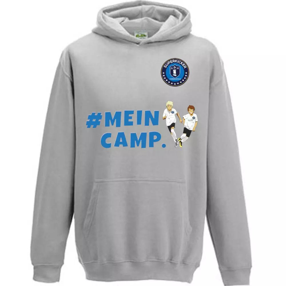 FS Superkicker Fan Hoodie ''Mein Camp'' Kinder Grau