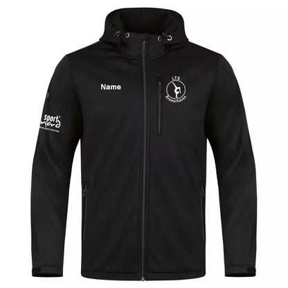 GT LTS Bremerhaven Softshelljacke Unisex Schwarz