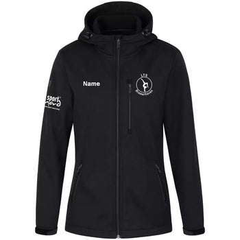 GT LTS Bremerhaven Softshelljacke Damen Schwarz