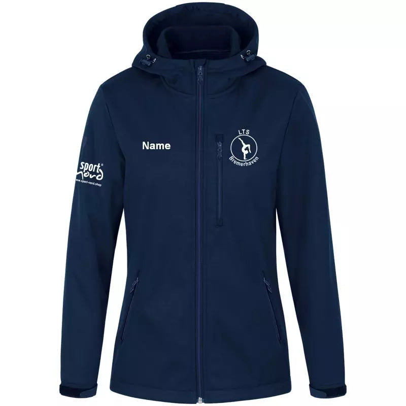 GT LTS Bremerhaven Softshelljacke Damen Blau