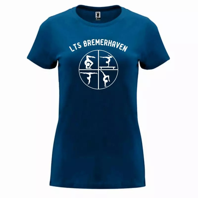 GT LTS Bremerhaven Fan Shirt Goal Damen Navy