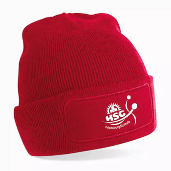 HSG Friedeburg/Burhafe Fan Strickmütze Rot