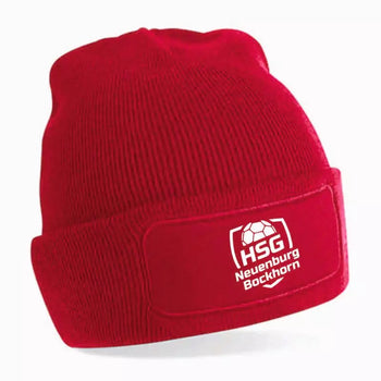 HSG Neuenburg Bockhorn Fan Strickmütze Kinder Rot
