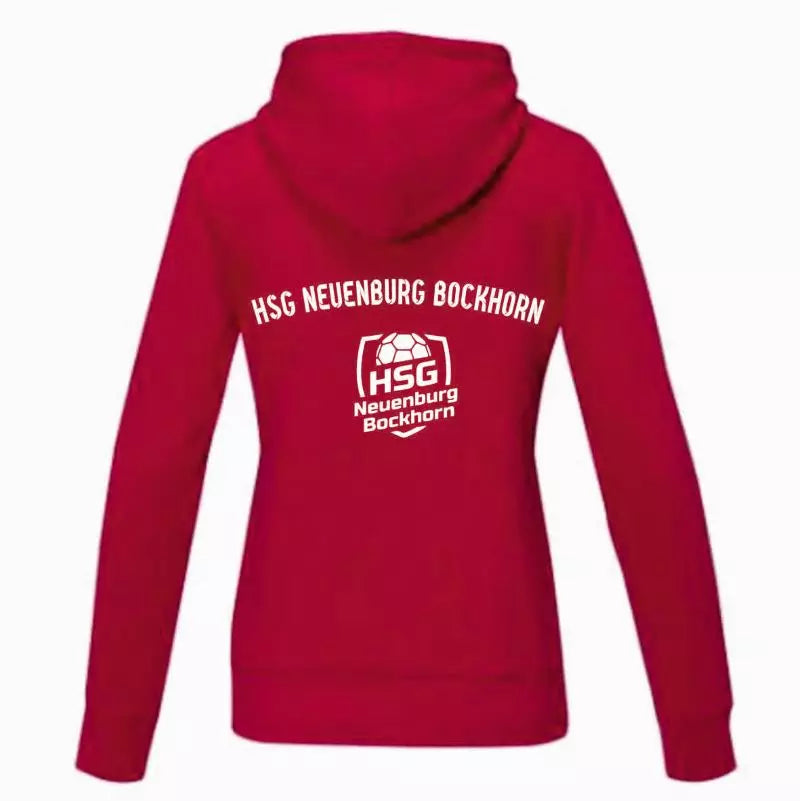 HSG Neuenburg Bockhorn Fan Hoodie Damen Rot