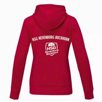 HSG Neuenburg Bockhorn Fan Hoodie Damen Rot