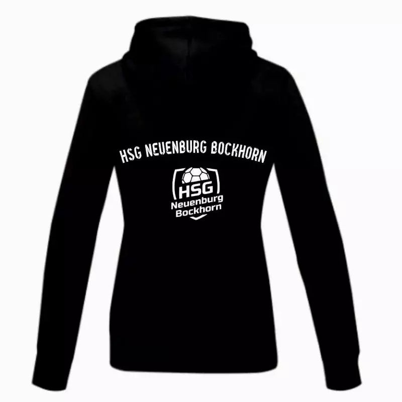 HSG Neuenburg Bockhorn Fan Hoodie Damen Schwarz