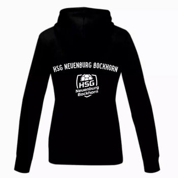 HSG Neuenburg Bockhorn Fan Hoodie Damen Schwarz