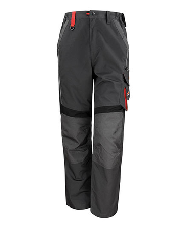 Technical Trouser Herren Grau Schwarz