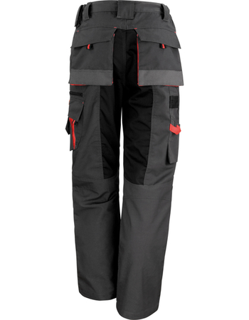 Technical Trouser Herren Grau Schwarz