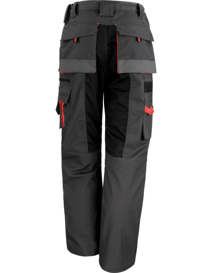 Technical Trouser Herren Grau Schwarz