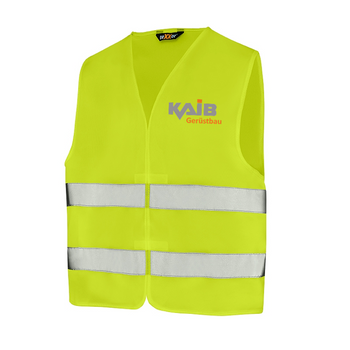 KAIB Warnschutz Weste warngelb (EN ISO 20471 4205)