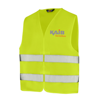 KAIB Warnschutz Weste warngelb (EN ISO 20471 4205)