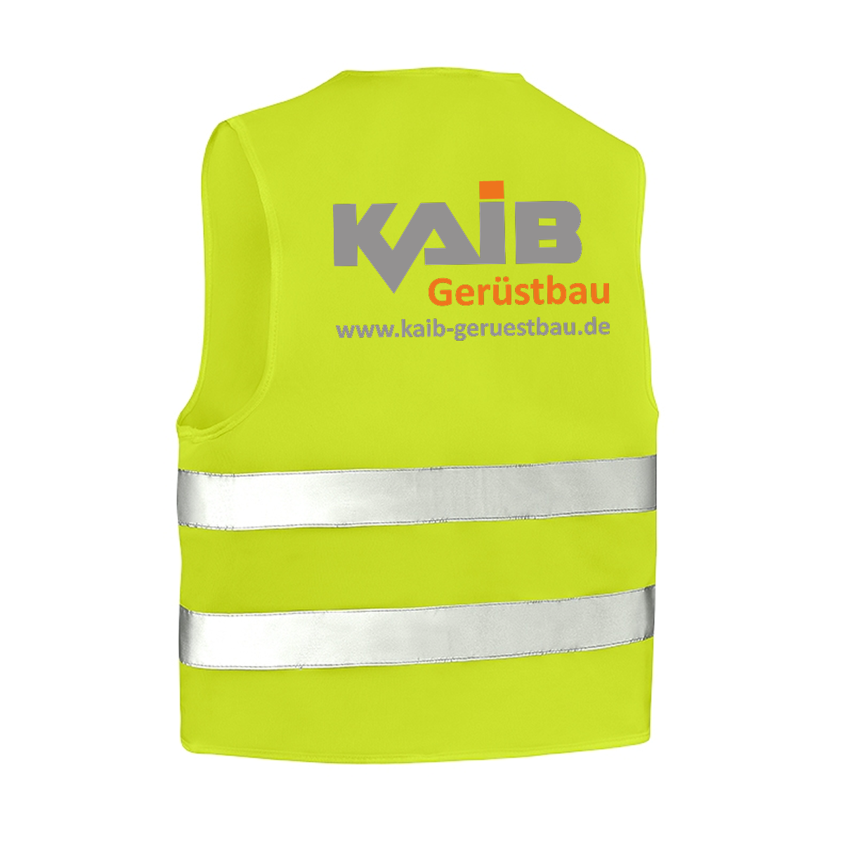 KAIB Warnschutz Weste warngelb (EN ISO 20471 4205)