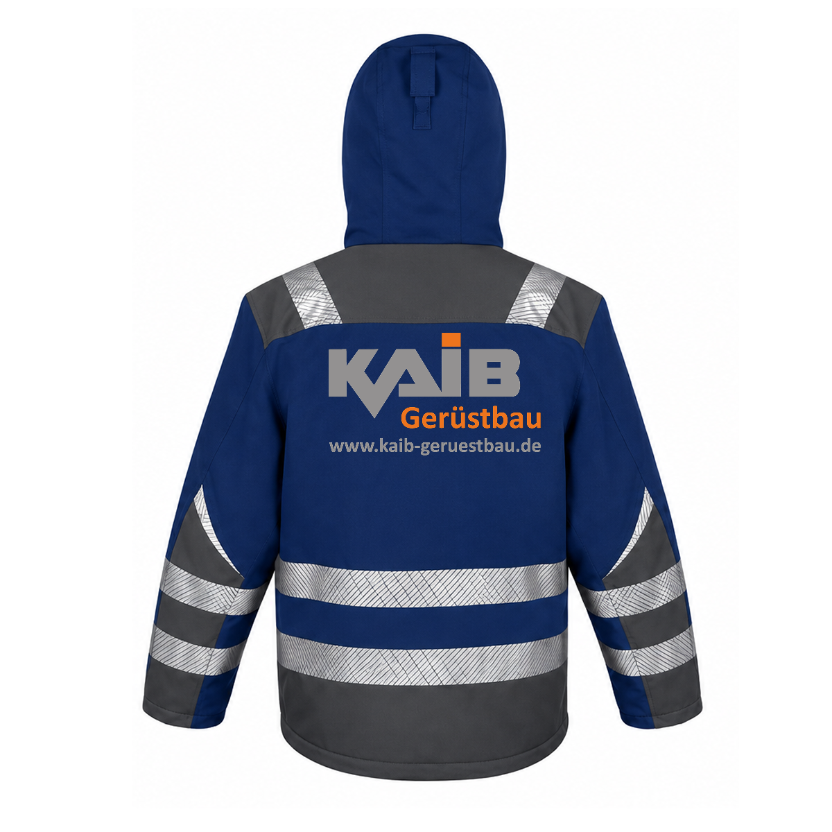KAIB Warnschutz Softshell Jacke navy (EN ISO 20471 RT331)