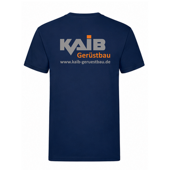 KAIB T-Shirt navy Super Premium (T F181)