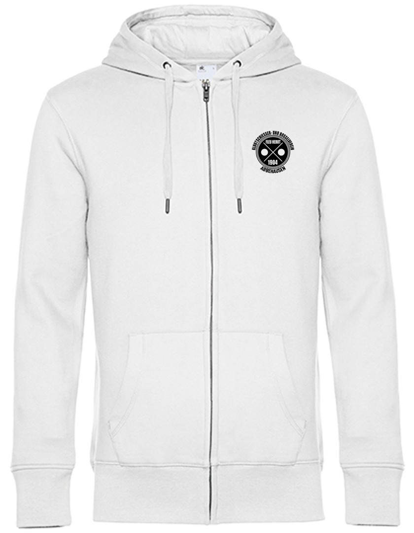 KBV Abbehausen Fan - Sweatjacke Herren weiß
