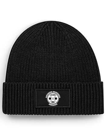 KBV Abbehausen Fan - Rippstrick Beanie schwarz
