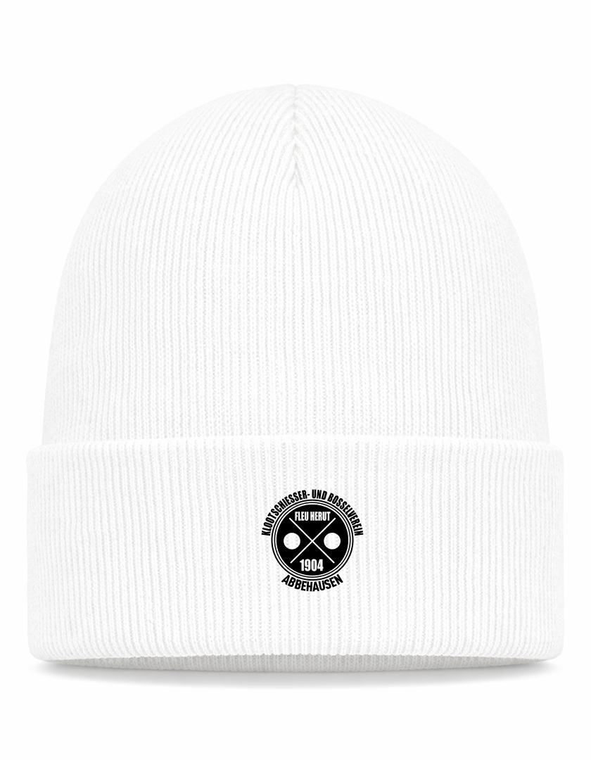 KBV Abbehausen Fan - Beanie Strick weiß
