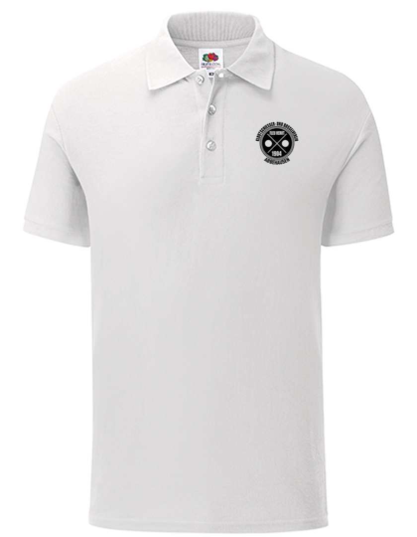 KBV Abbehausen Fan - Polyestershirt Herren weiß