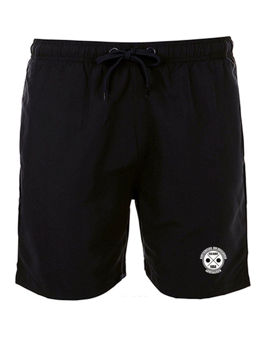 KBV Abbehausen Fan - Badeshorts Herren schwarz
