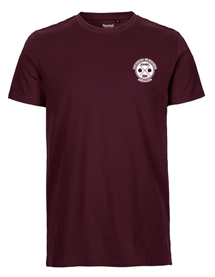 KBV Abbehausen Fan - T-Shirt Fairtrade Herren bordeaux