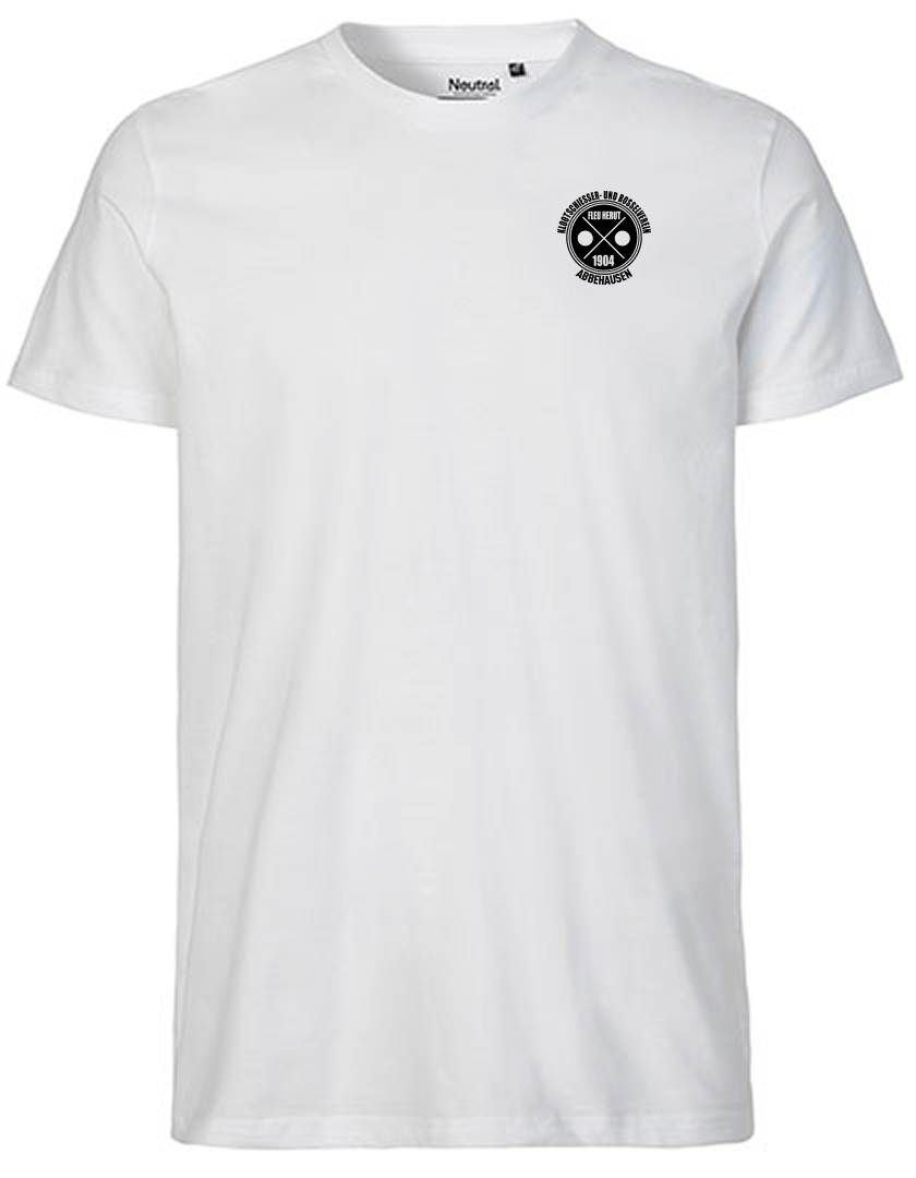 KBV Abbehausen Fan - T-Shirt Fairtrade Herren weiß
