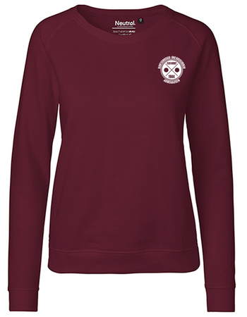 KBV Abbehausen Fan - Sweatshirt Fairtrade Damen bordeaux