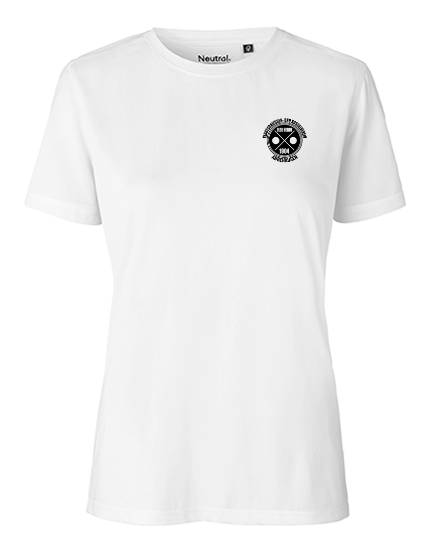KBV Abbehausen Fan - Polyestershirt Fairtrade Damen weiß