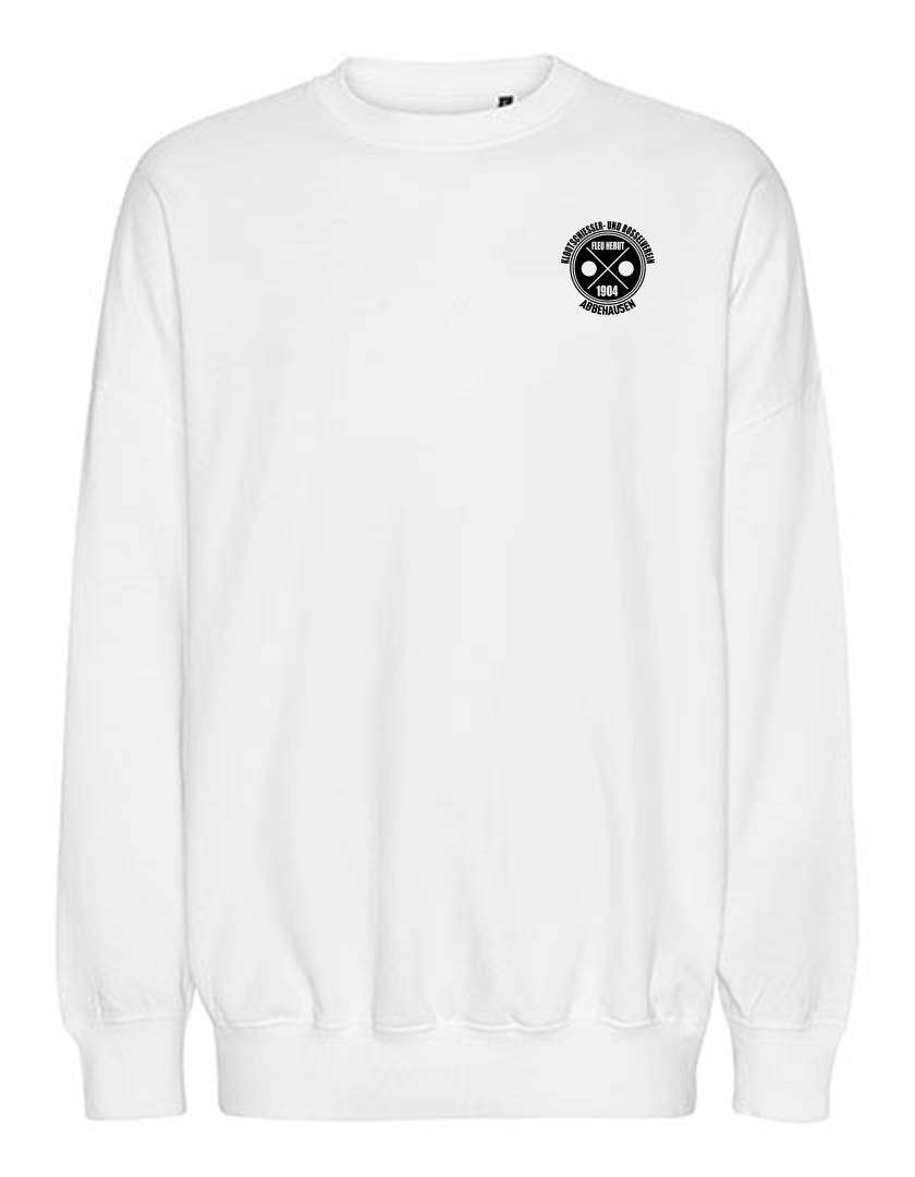 KBV Abbehausen Fan - Sweatshirt oversize Herren weiß