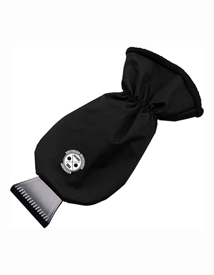 KBV Abbehausen Fan - Eiskratzer mit Handschuh schwarz